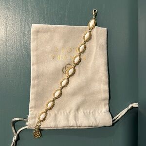 Opal Stone Gold Bracelet